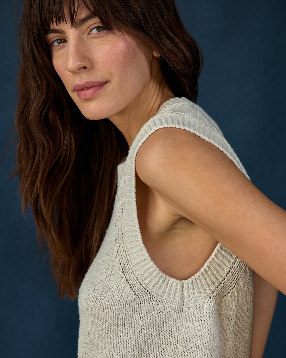 Crescent Knit Tank