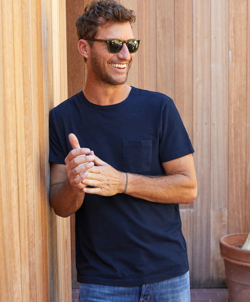 Saltwater Slub Pocket Tee