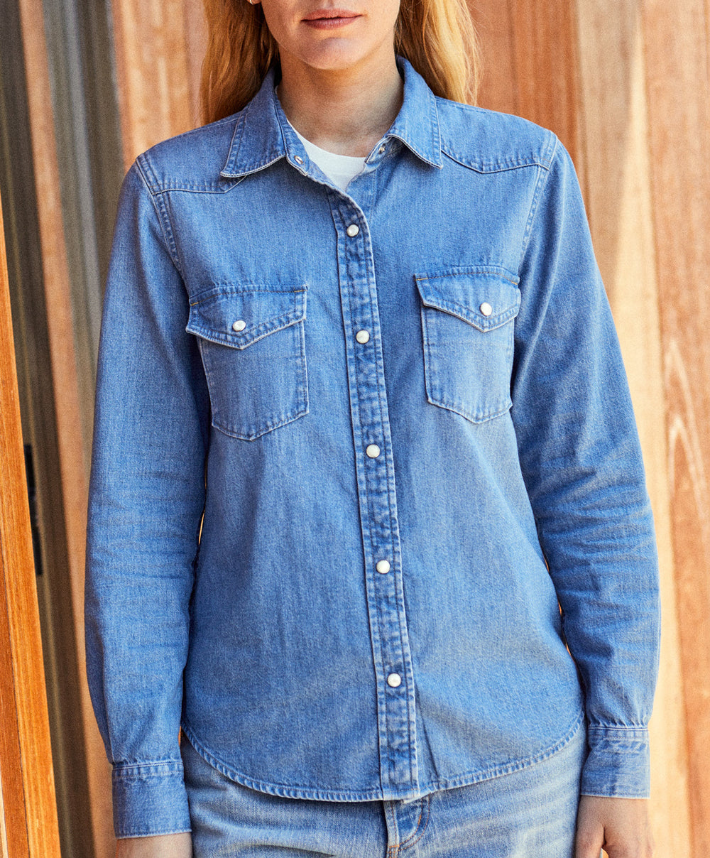 Wyatt Western Denim Shirt