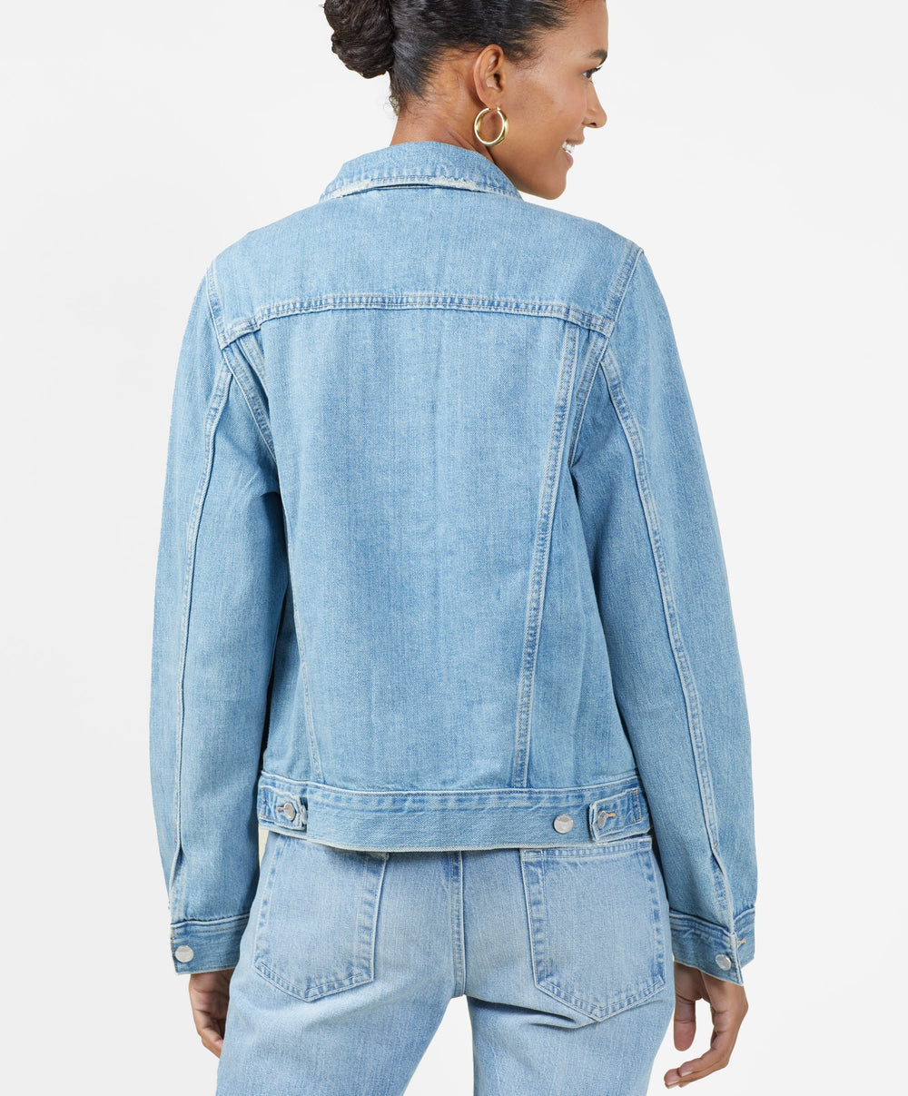 Women's Peacenik Denim Trucker