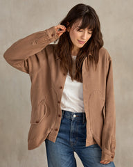 The Garden Blanket Shirt Jacket