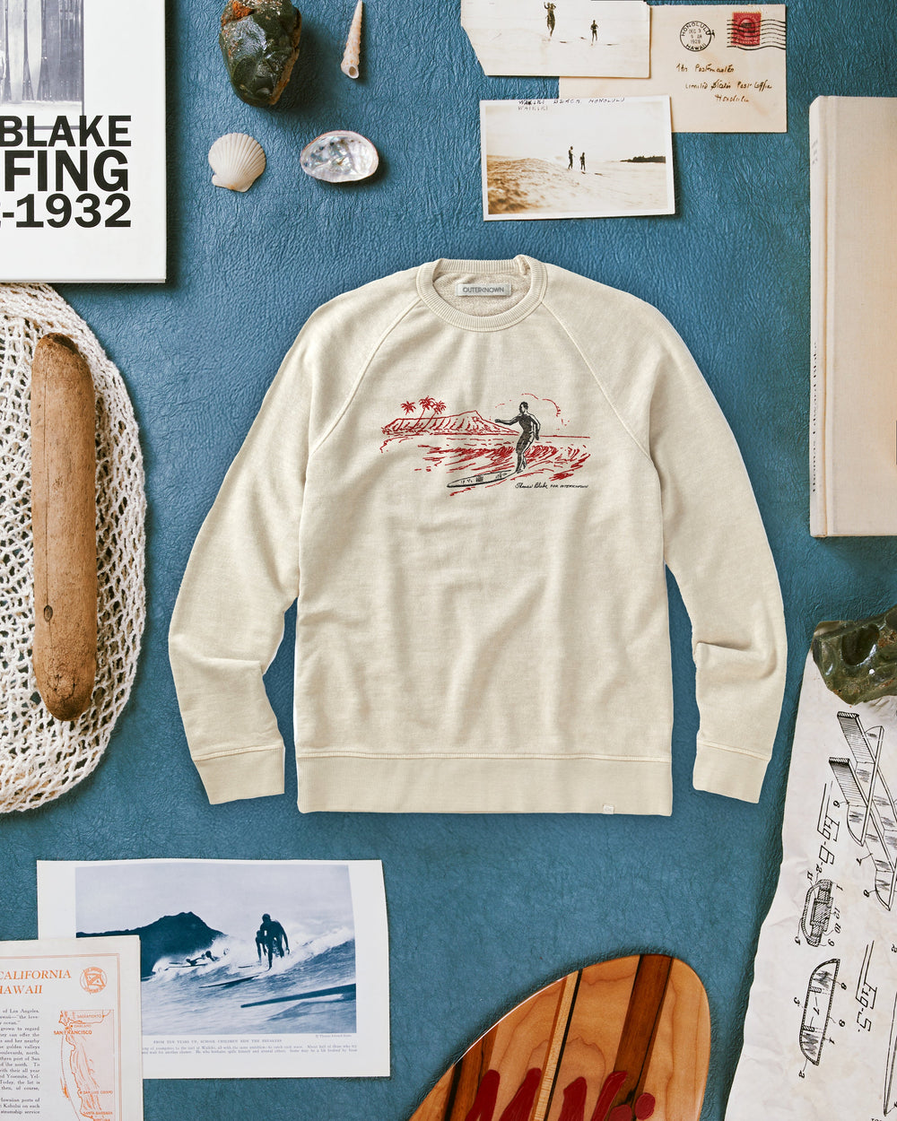 Tom Blake Waikiki Sur Sweatshirt