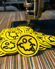 Stoned Smiley Camp Hat