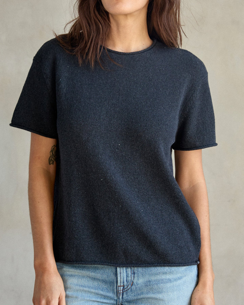 Crescent Knit Top