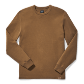 Waffle Knit Thermal Crewneck