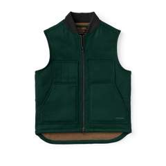 Lined Mackinaw Wool Work Vest
