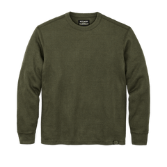 Waffle Knit Thermal Crewneck