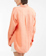 Sydney Linen Boyfriend Shirt