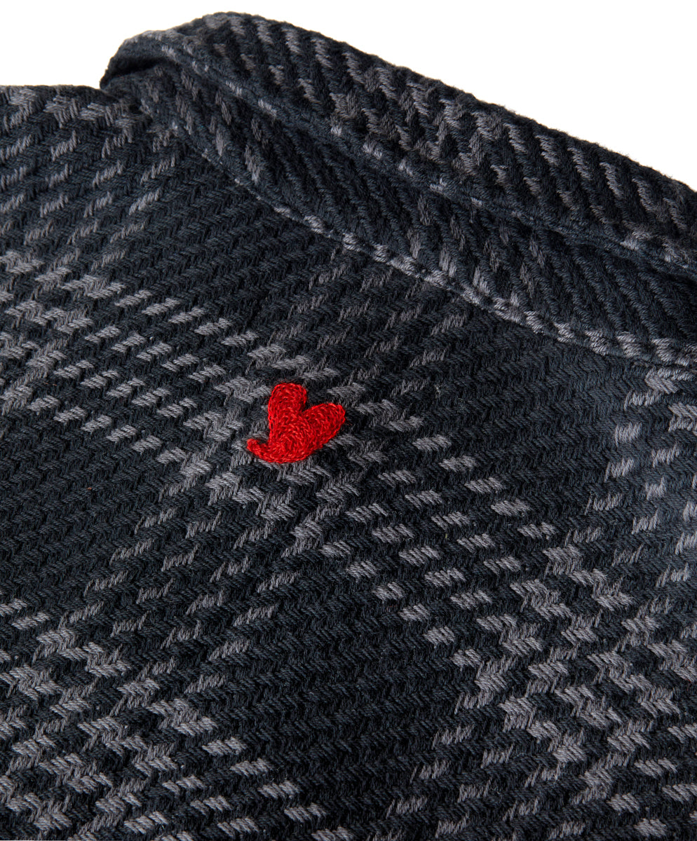 Twisted Heart Cloud Weave Shirt