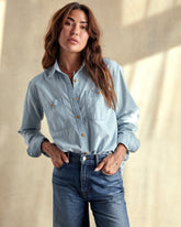 Women's Chambray Utility Shirt