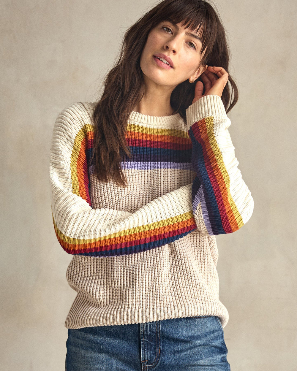 Nostalgic Rainbow Sweater