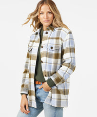 Women's Blanket Shirt Jacket