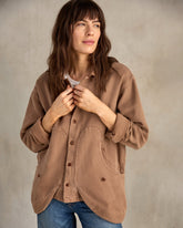 The Garden Blanket Shirt Jacket