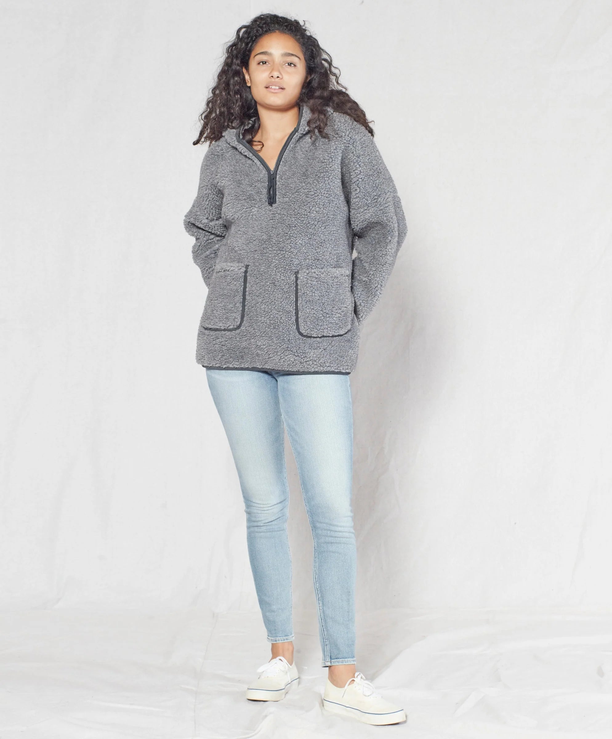 Seaside Sherpa Poncho
