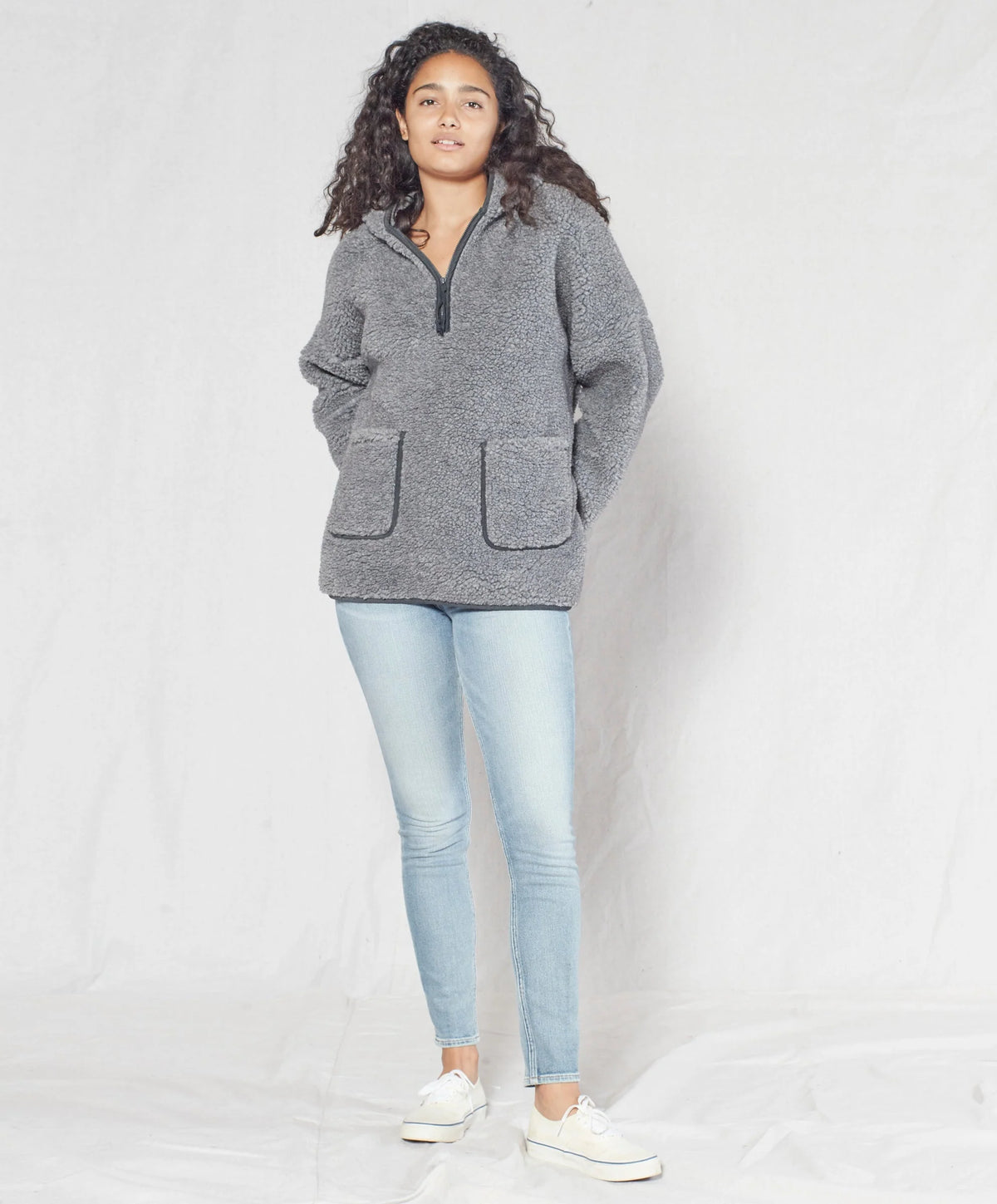 Seaside Sherpa Poncho