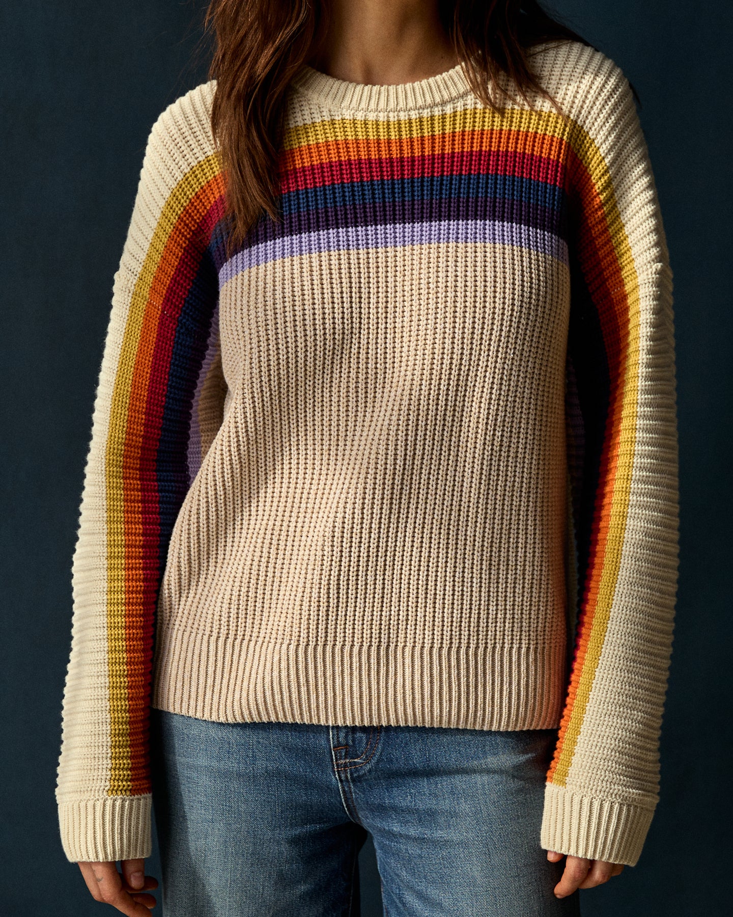 Nostalgic Rainbow Sweater
