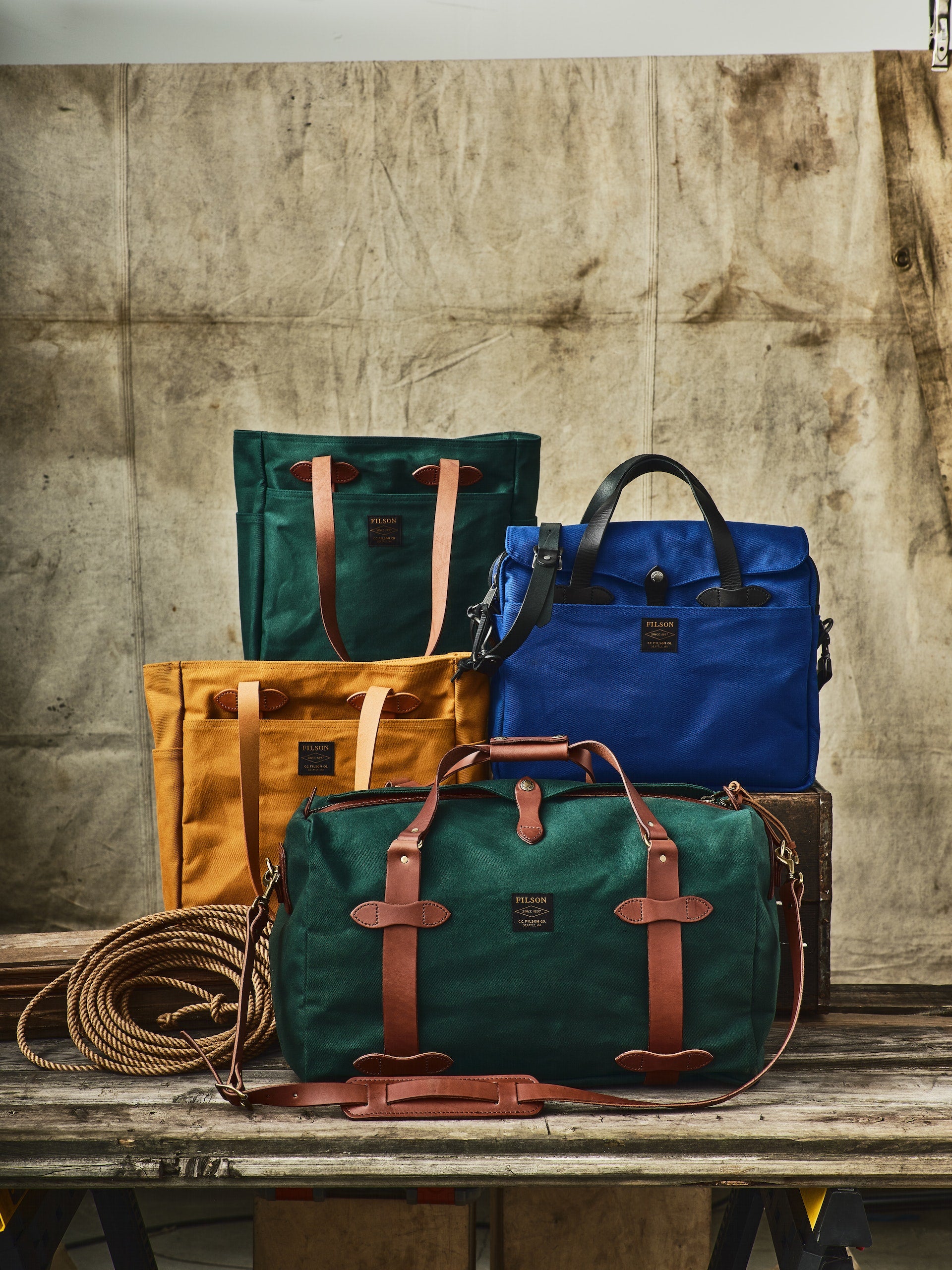 Medium Rugged Twill Duffle Bag
