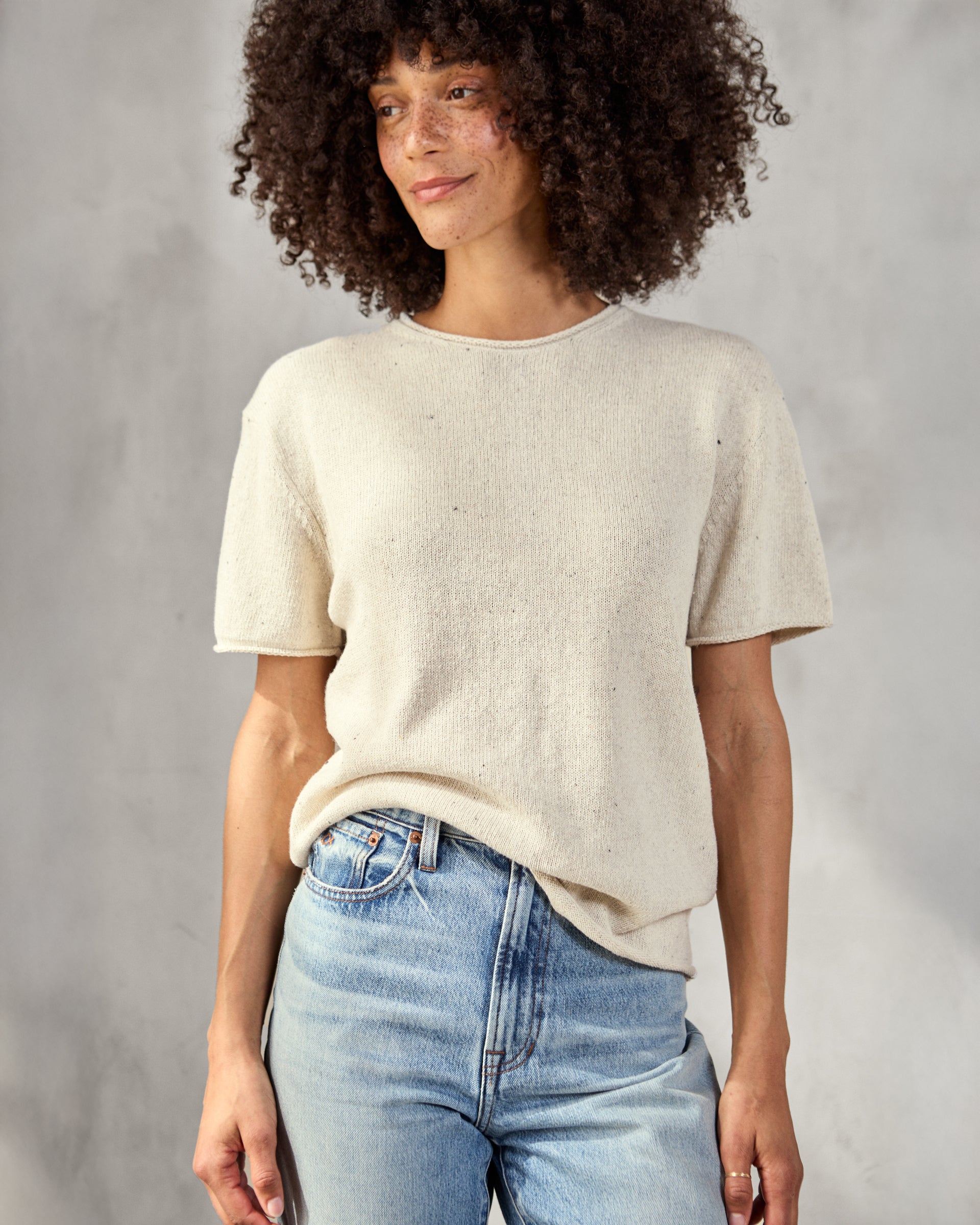 Crescent Knit Top