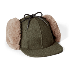 Double Mackinaw Wool Cap