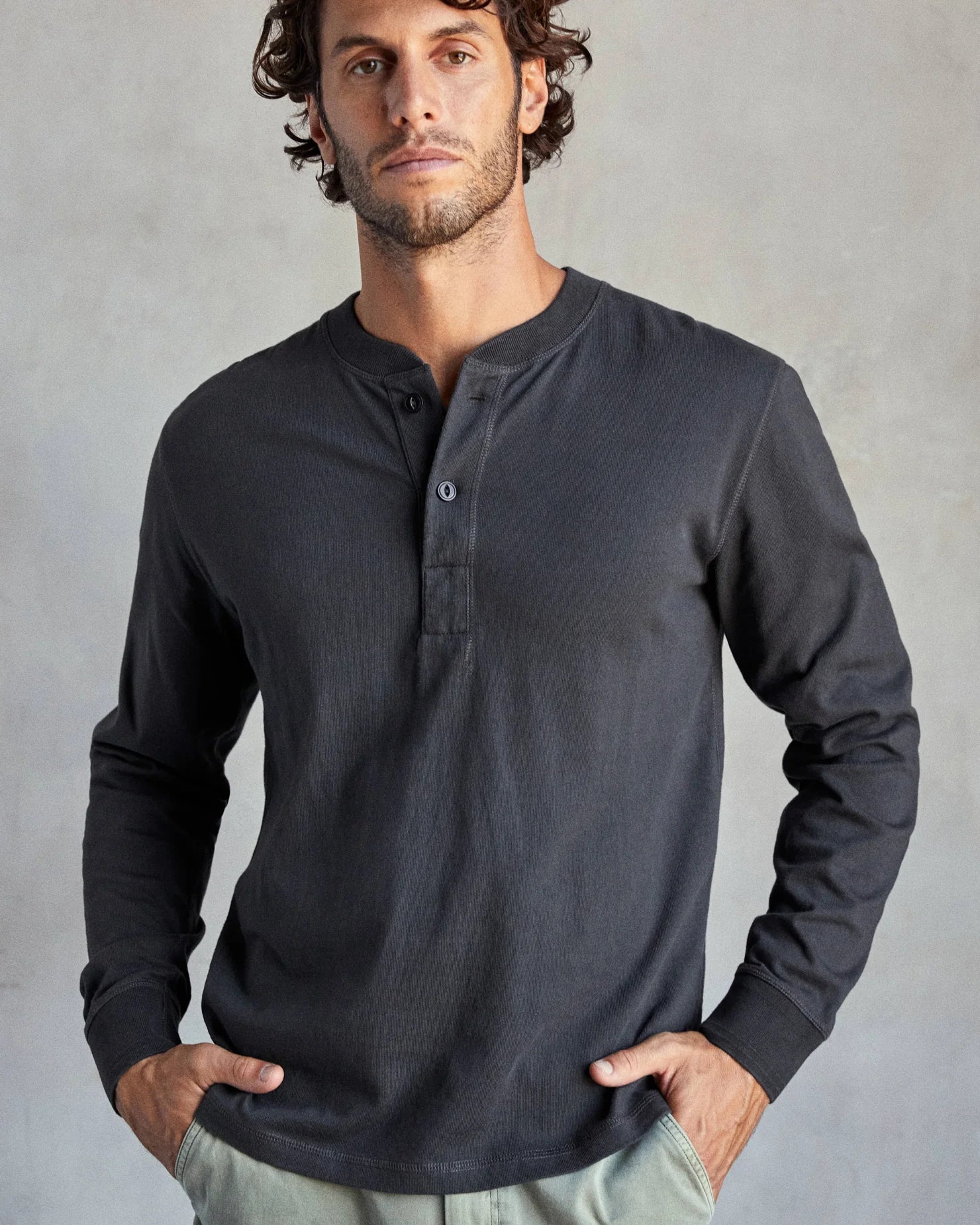 The Big Heavy Tee Henley