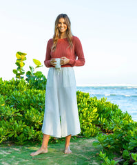 Bardot Pointelle Sweater