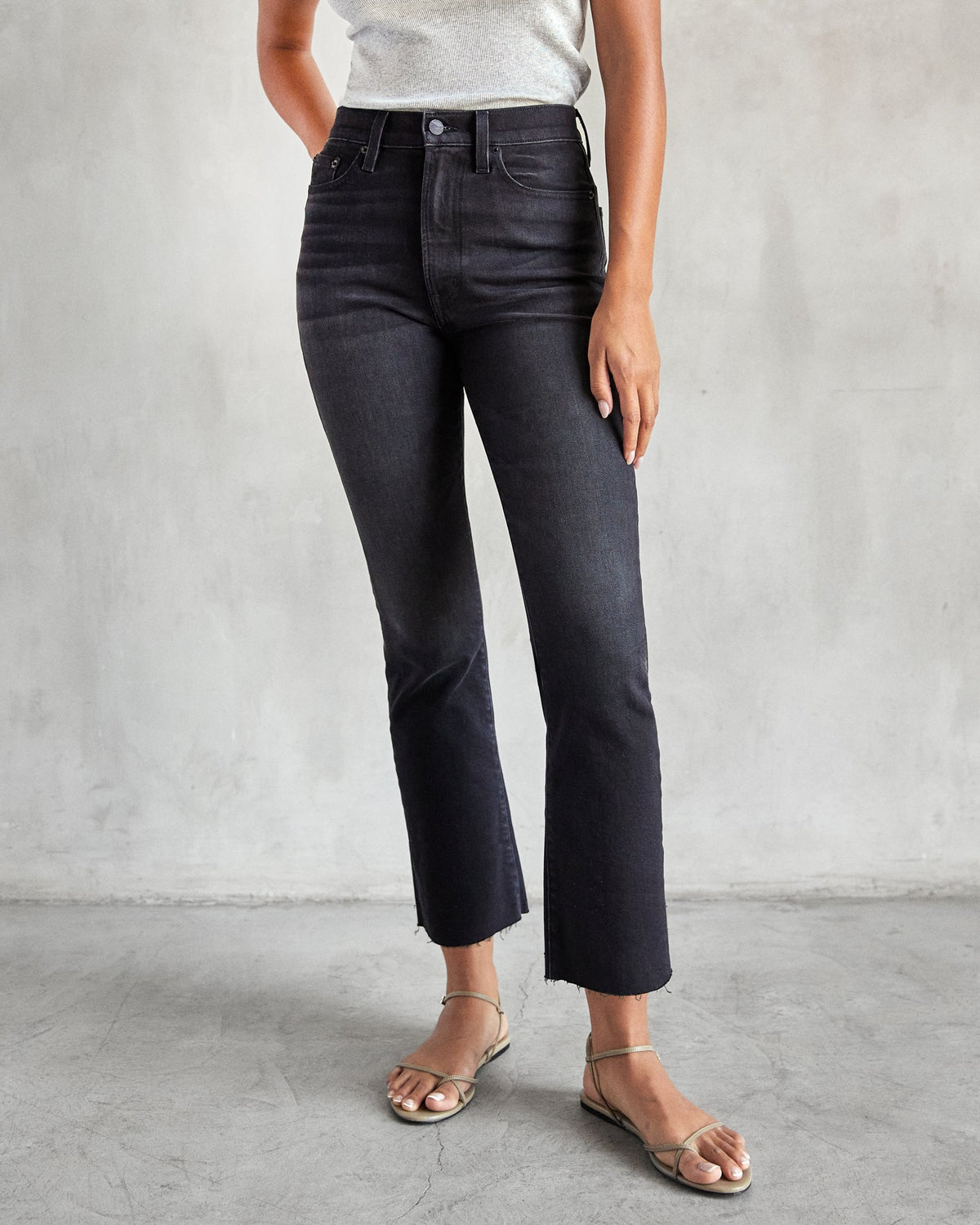 The Costa Crop Jean