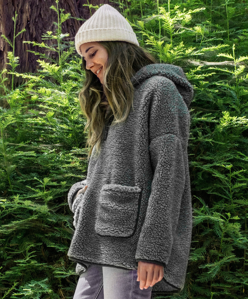 Seaside Sherpa Poncho