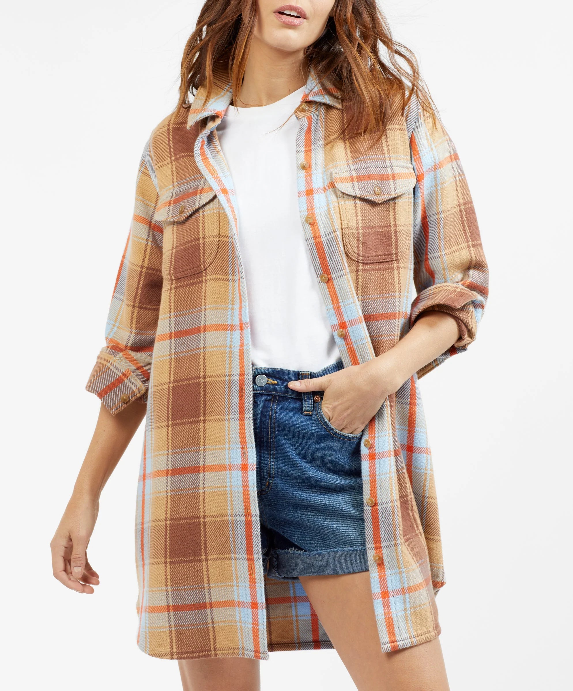 Blanket Shirt Dress