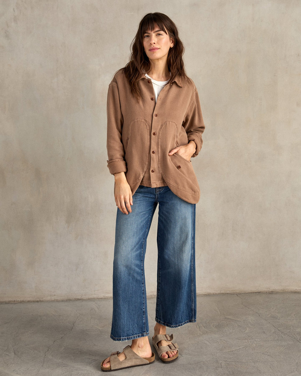 The Garden Blanket Shirt Jacket