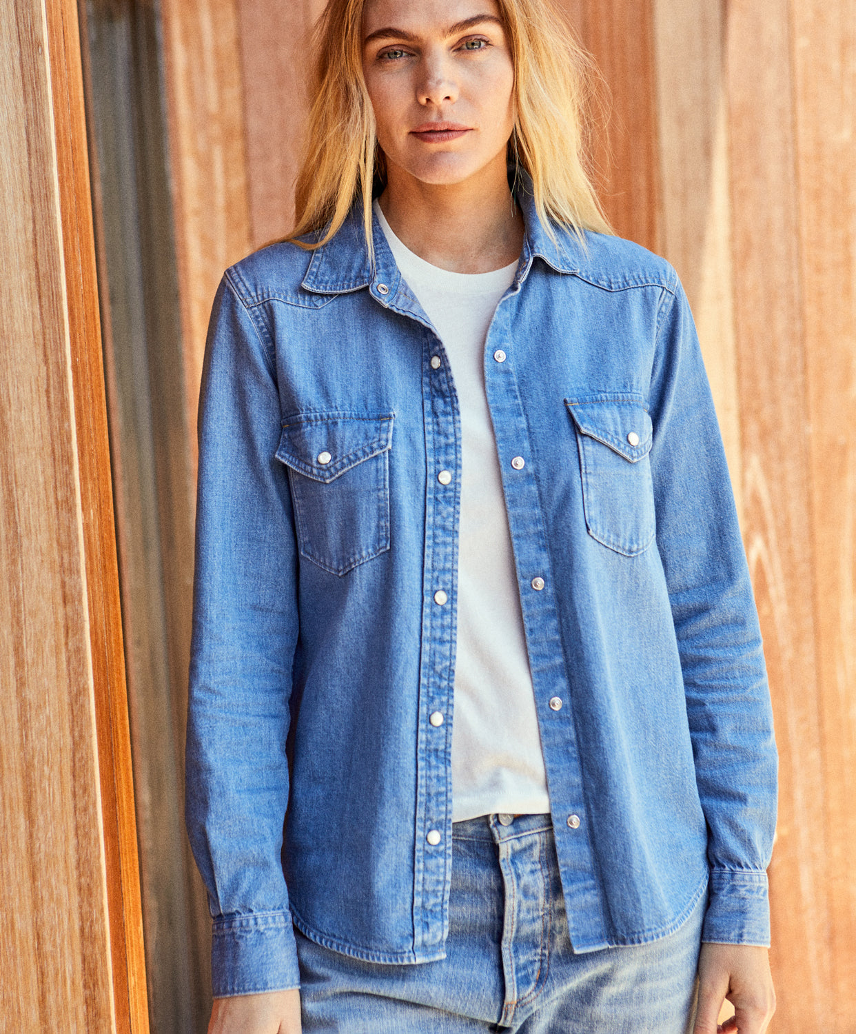 Wyatt Western Denim Shirt