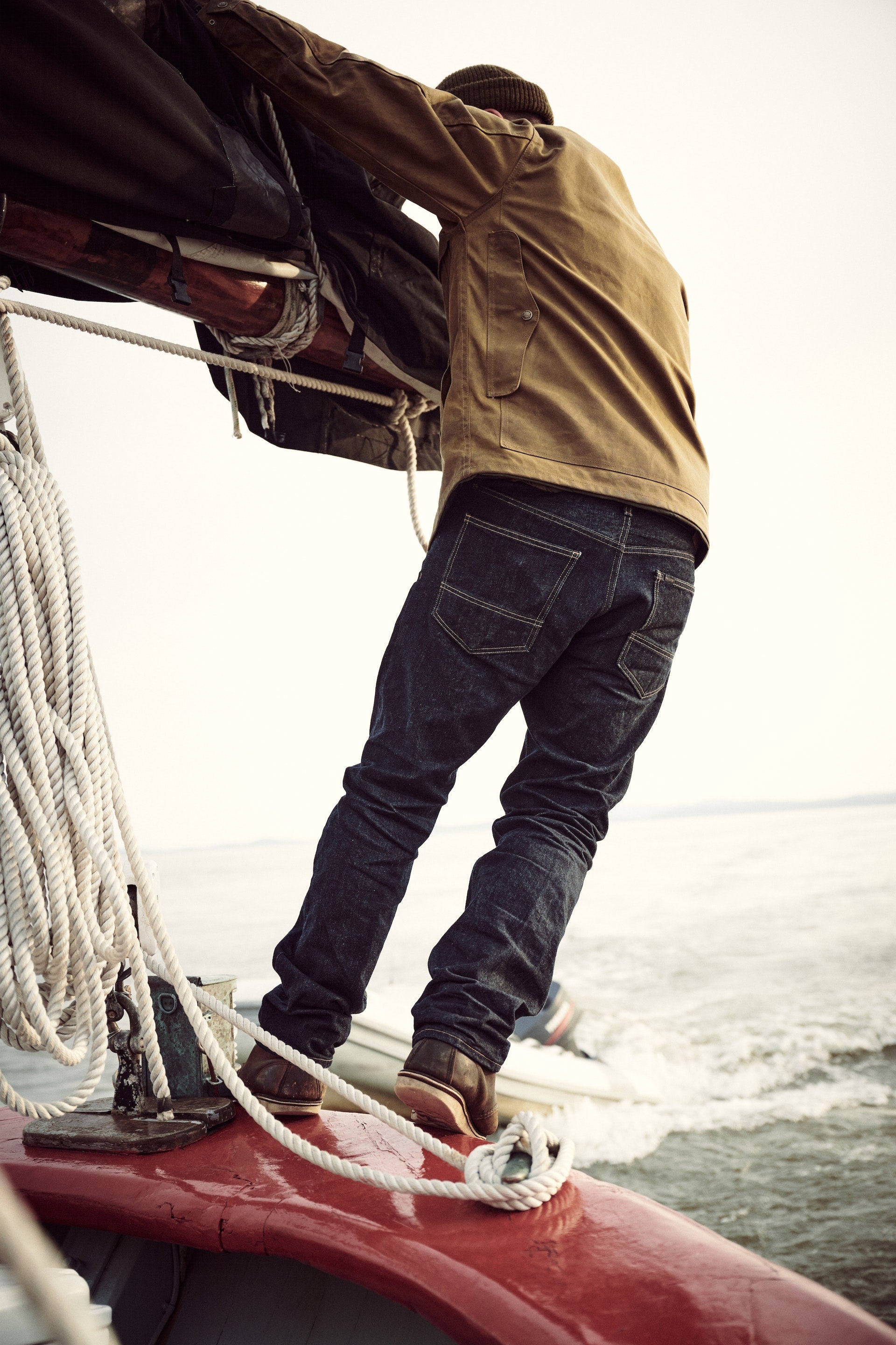 Lined Tin Cloth Cruiser Jacket