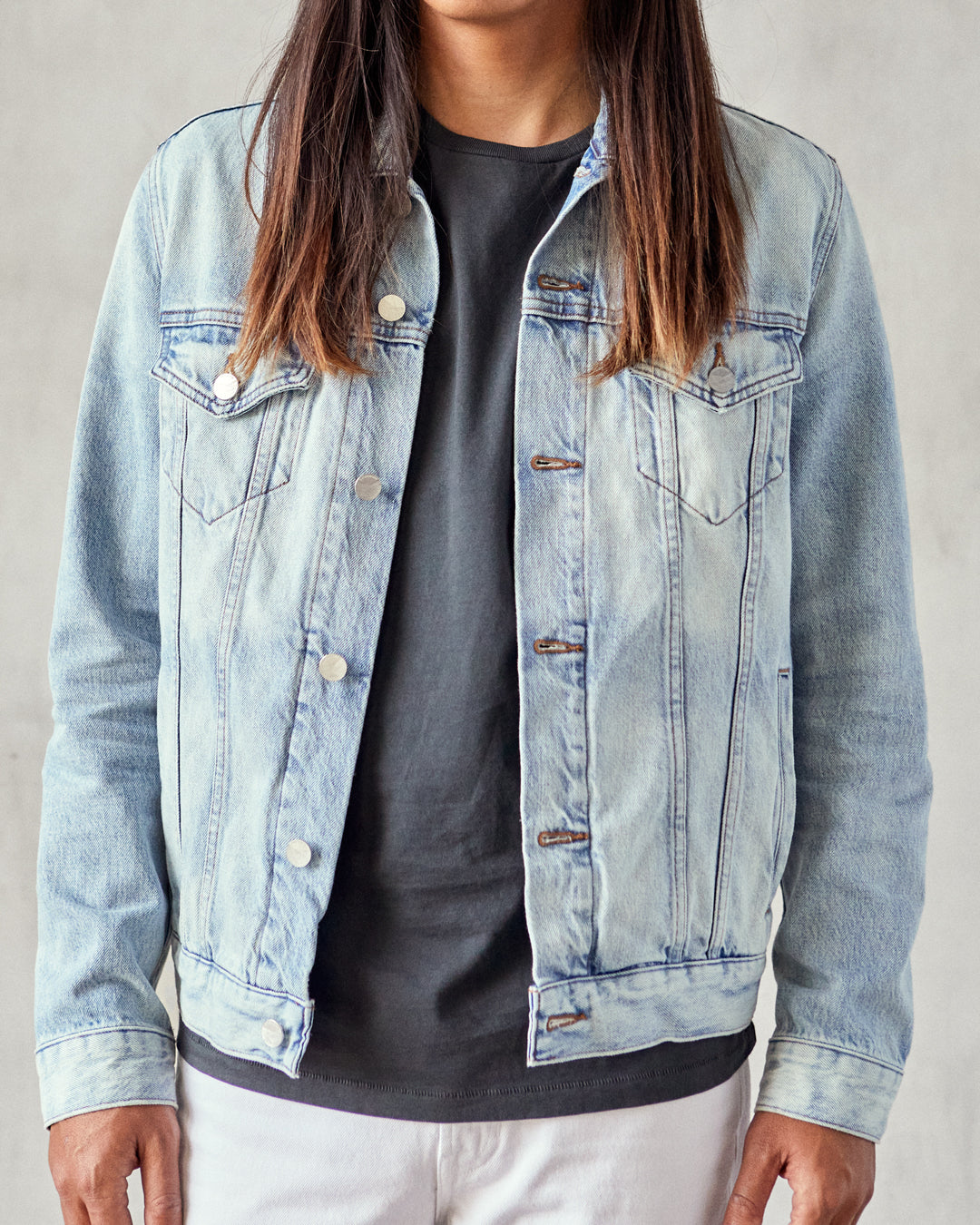The Tides Trucker Jean Jacket