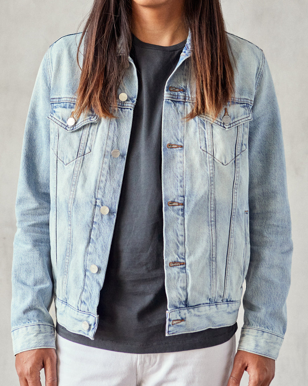The Tides Trucker Jean Jacket