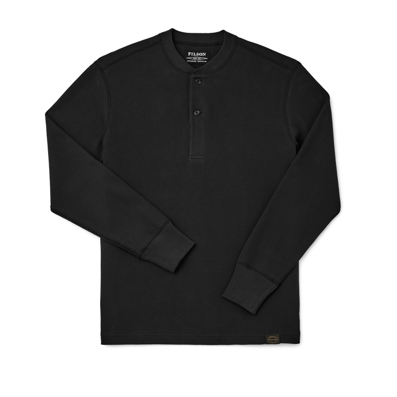 Waffle Knit Henley