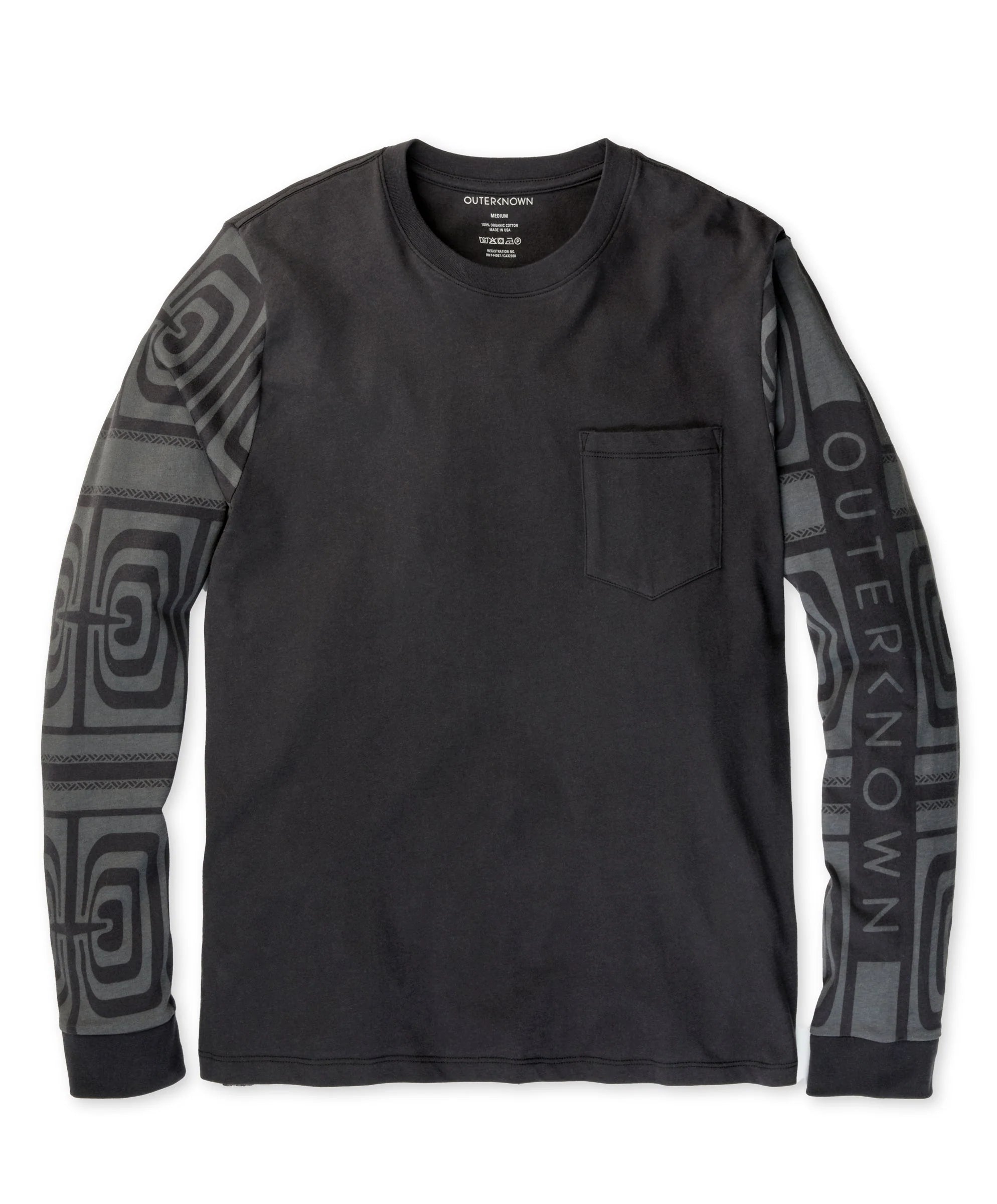Raimana World Long Sleeve Pocket Tee