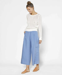 Bardot Pointelle Sweater