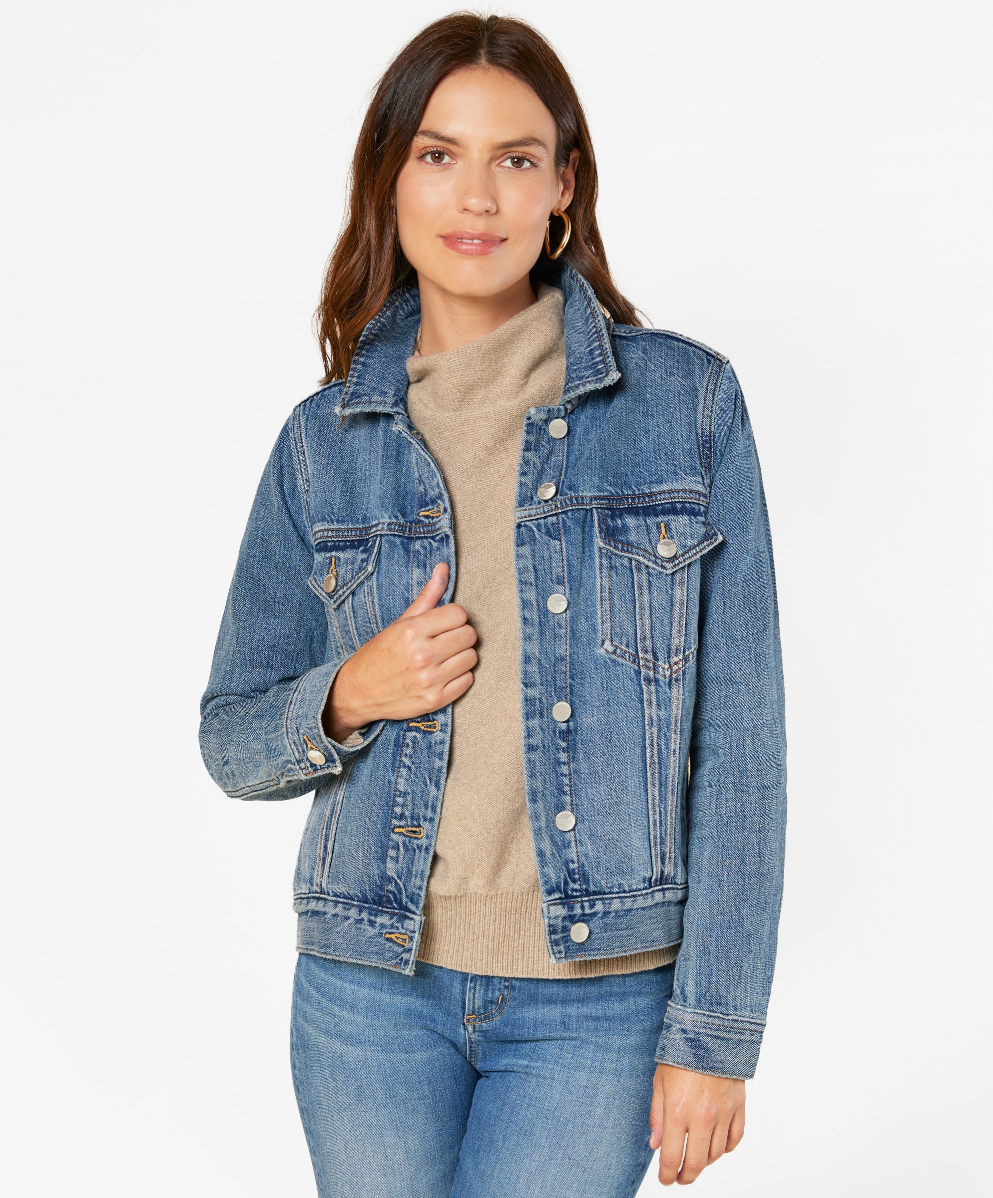 Women's Peacenik Denim Trucker