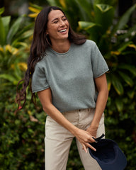 Crescent Knit Top