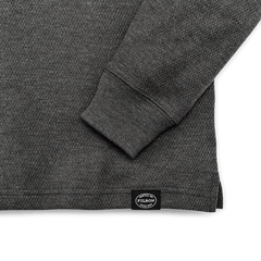 Waffle Knit Thermal Crewneck