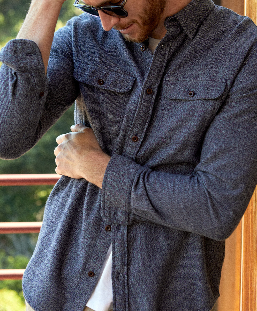 Transitional Flannel Utility Shirt