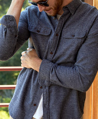 Transitional Flannel Utility Shirt