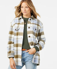 Women's Blanket Shirt Jacket