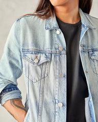 The Tides Trucker Jean Jacket