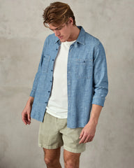 Chambray Utility Shirt