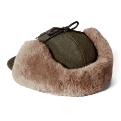 Double Mackinaw Wool Cap