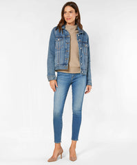 Women's Peacenik Denim Trucker