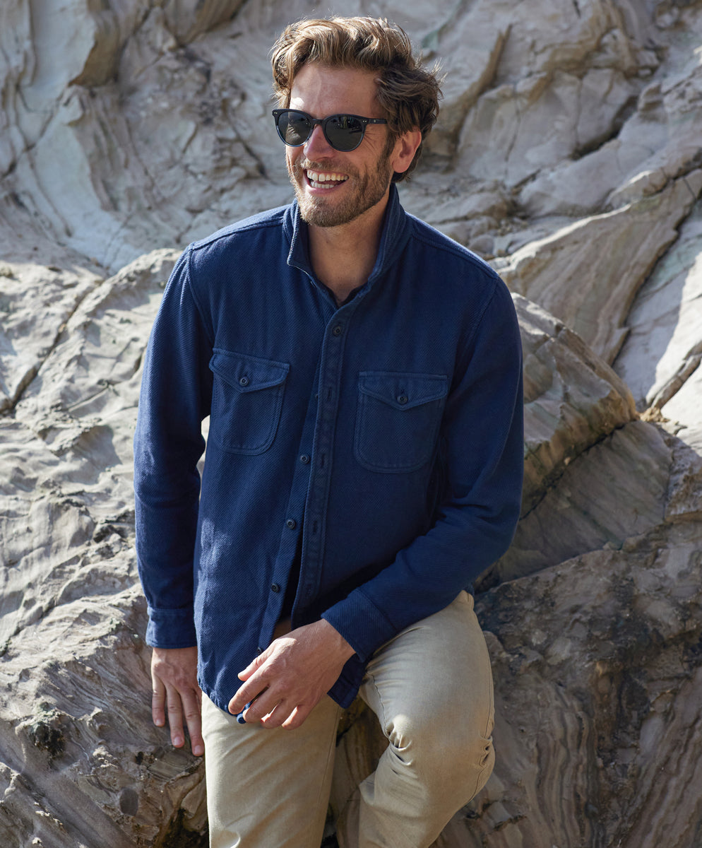 Limited-Edition Embroidered Chroma Blanket Shirt