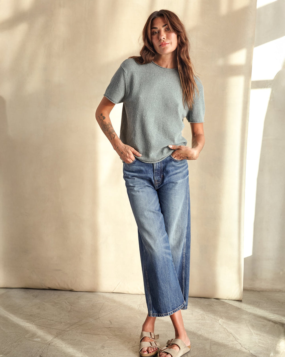 Crescent Knit Top