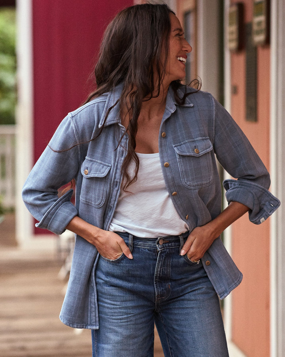 Women's Blanket Shirt