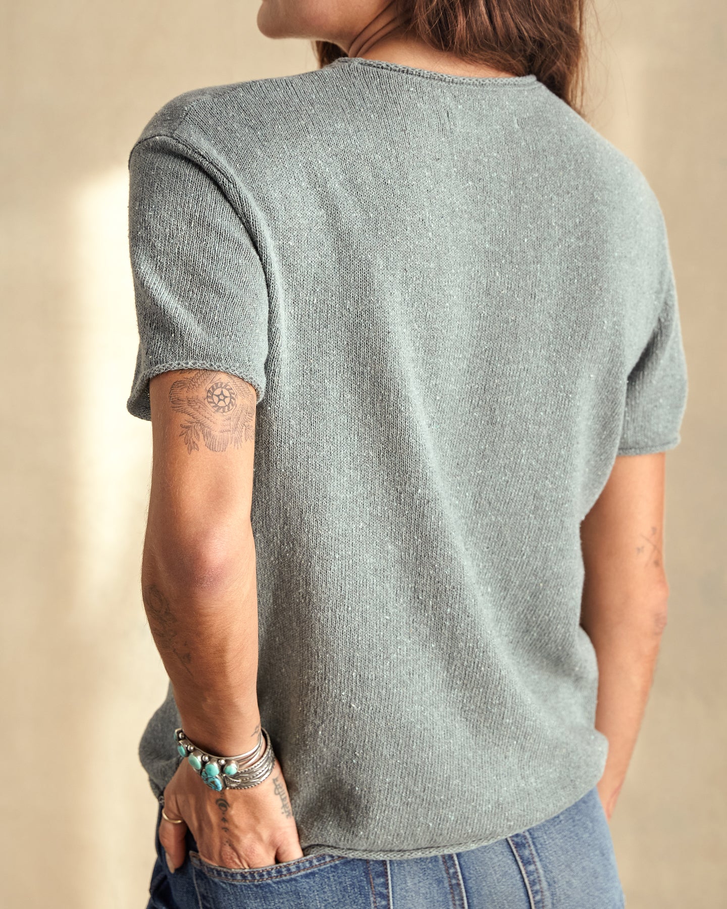 Crescent Knit Top